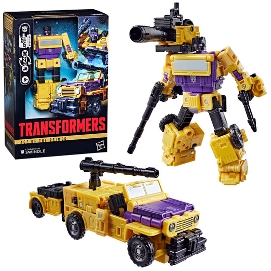 Transformers Age of the Primes - Voyager Class Combaticon Swindle