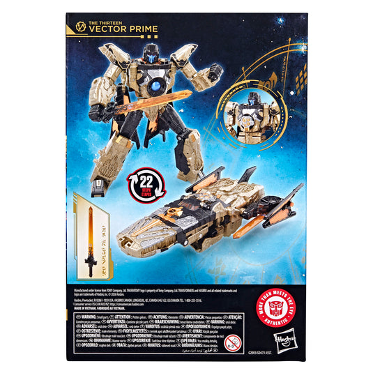 Transformers Age of the Primes - Voyager Class The Thirteen Vector Prime