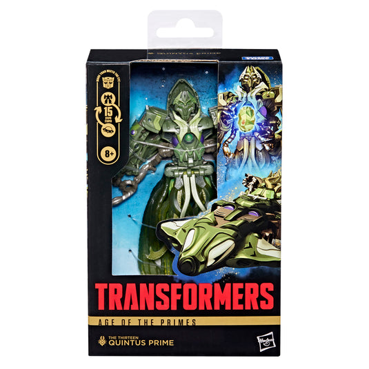 Transformers Age of the Primes - Deluxe Class The Thirteen Quintus Prime