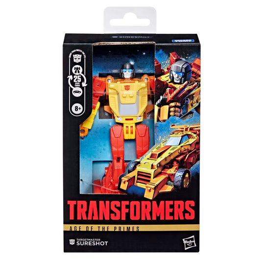 Transformers Age of the Primes - Deluxe Class Targetmaster Sureshot