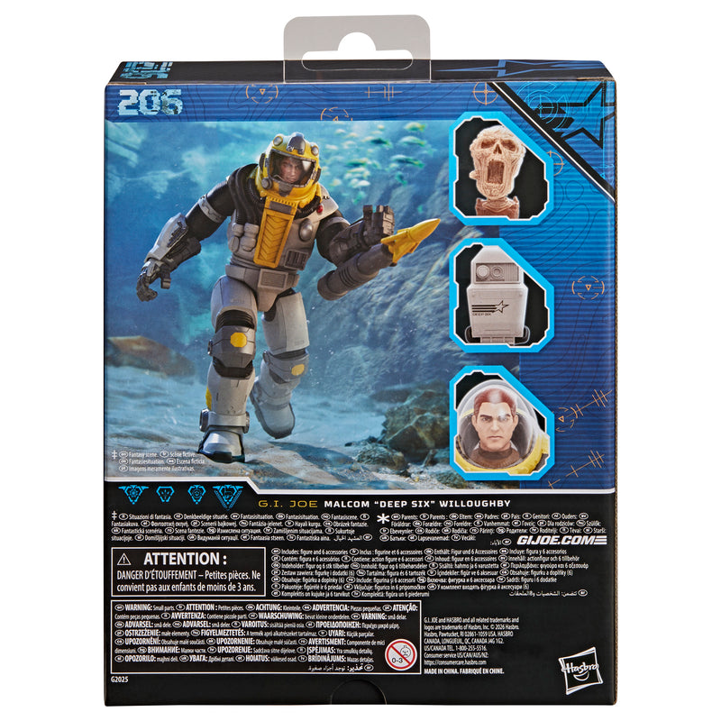 Load image into Gallery viewer, G.I. Joe Classified Series - Malcom (Deep Six) Willoughby #206
