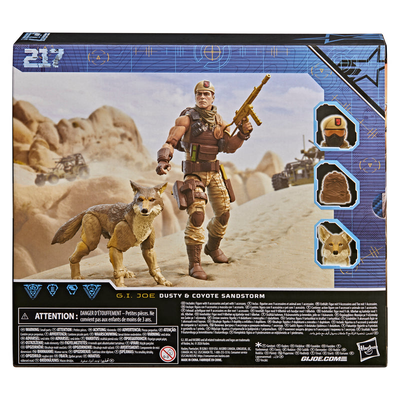 Load image into Gallery viewer, G.I. Joe Classified Series - Dusty &amp; Coyote Sandstorm #217

