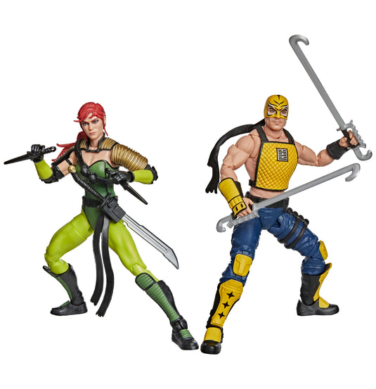 G.I. Joe Classified Series - Ninja Force Scarlett and T'Jbang