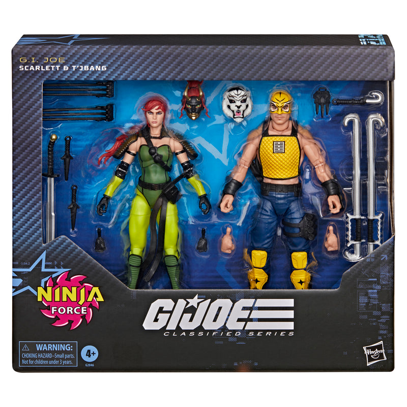 Load image into Gallery viewer, G.I. Joe Classified Series - Ninja Force Scarlett and T'Jbang #212
