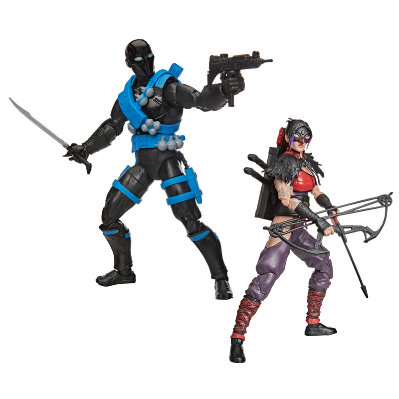 Load image into Gallery viewer, G.I. Joe Classified Series - Ninja Force Snake Eyes &amp; Kim (Jinx) Arashikage #223
