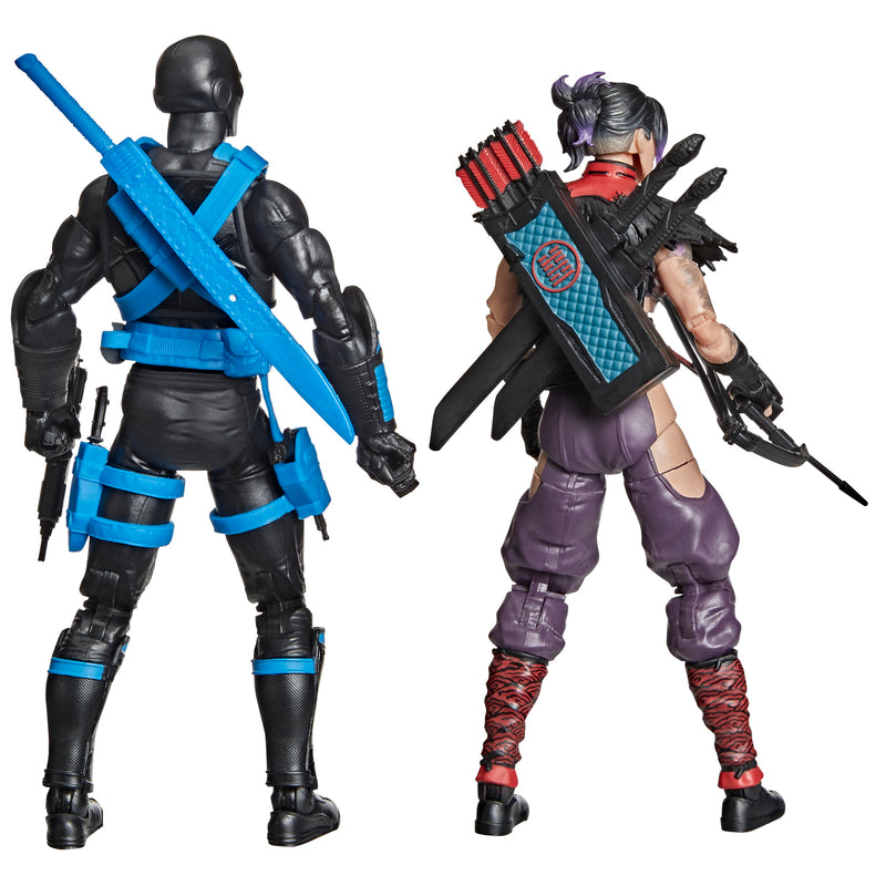 Load image into Gallery viewer, G.I. Joe Classified Series - Ninja Force Snake Eyes &amp; Kim (Jinx) Arashikage #223
