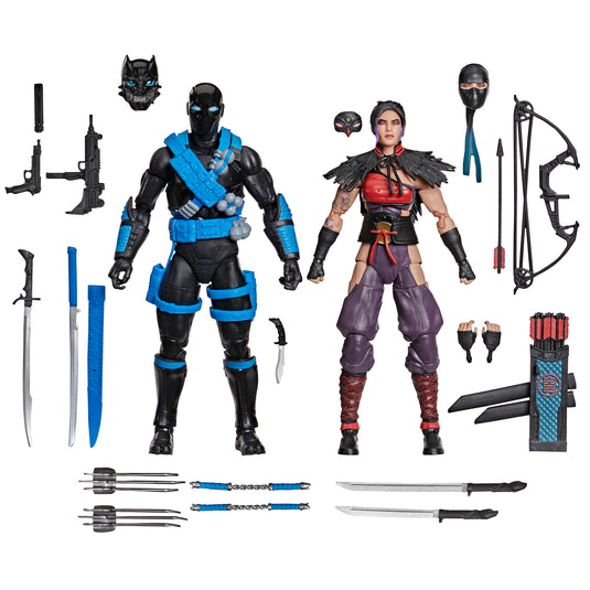 G.I. Joe Classified Series - Ninja Force Snake Eyes & Kim (Jinx) Arashikage