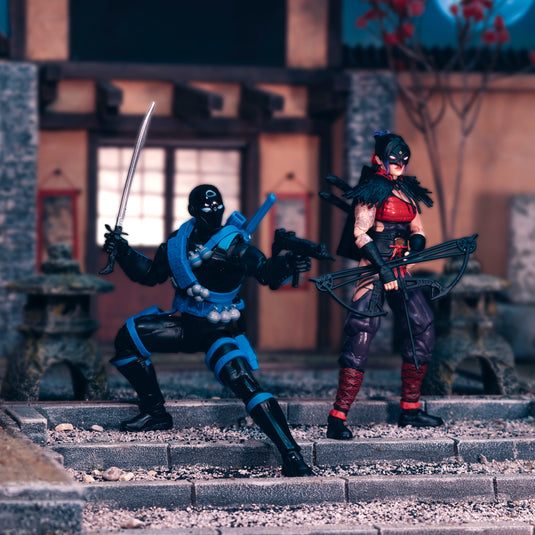 G.I. Joe Classified Series - Ninja Force Snake Eyes & Kim (Jinx) Arashikage