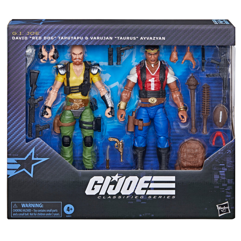 Load image into Gallery viewer, G.I. Joe Classified Series - David (Red Dog) Taputapu &amp; Varujan (Taurus Ayvazyan) #193
