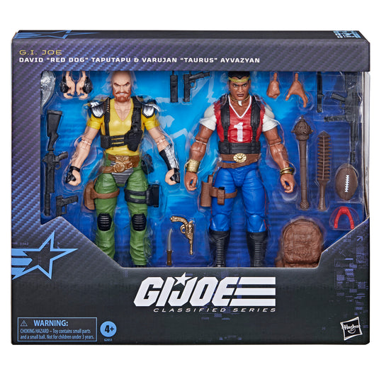 G.I. Joe Classified Series - David (Red Dog) Taputapu & Varujan (Taurus Ayvazyan)