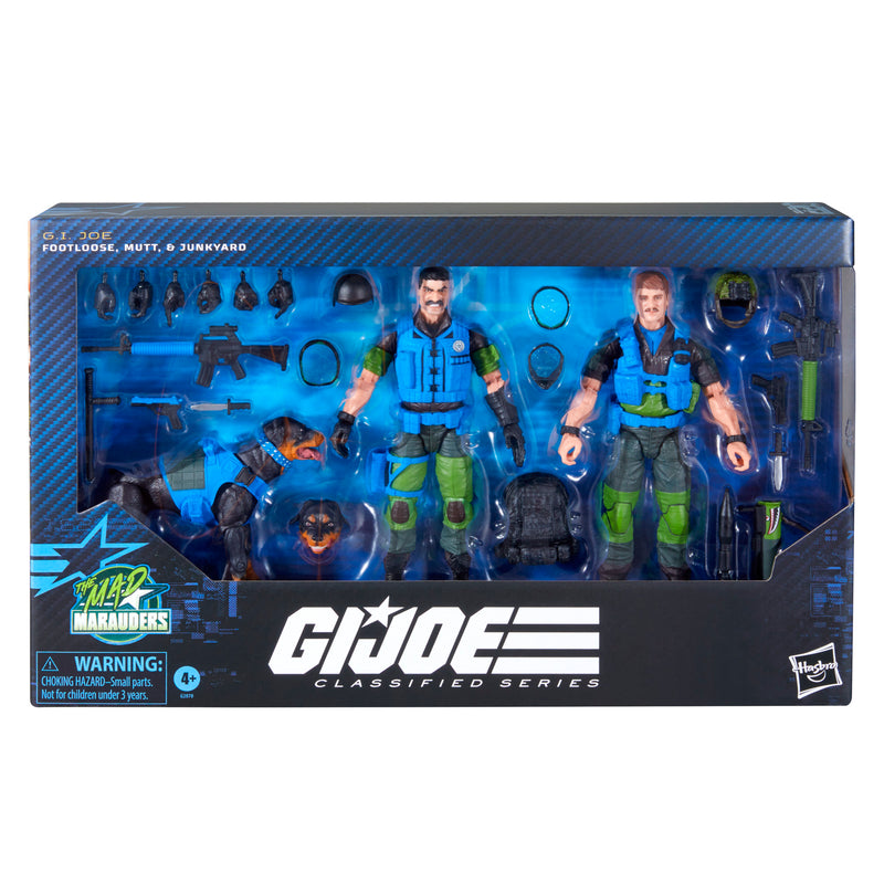 Load image into Gallery viewer, G.I. Joe Classified Series - Mad Marauders Footloose, Mutt, &amp; Junkyard #220
