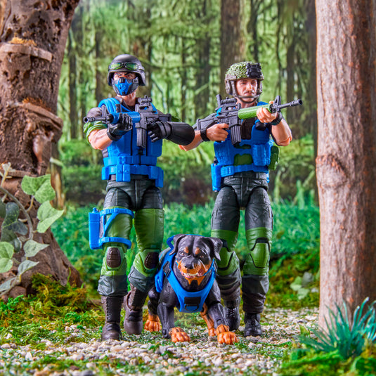 G.I. Joe Classified Series - Mad Marauders Footloose, Mutt, & Junkyard