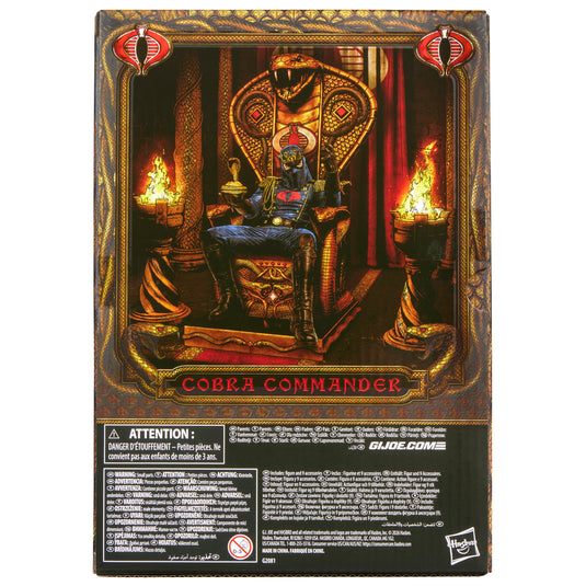 G.I. Joe Classified Series - Cobra Commander (Dress Uniform & Throne)