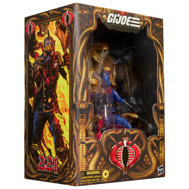 Load image into Gallery viewer, G.I. Joe Classified Series - Cobra Commander (Dress Uniform &amp; Throne) #221
