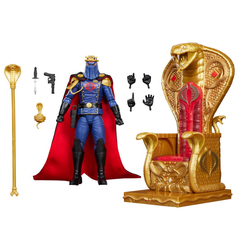 Load image into Gallery viewer, G.I. Joe Classified Series - Cobra Commander (Dress Uniform &amp; Throne) #221
