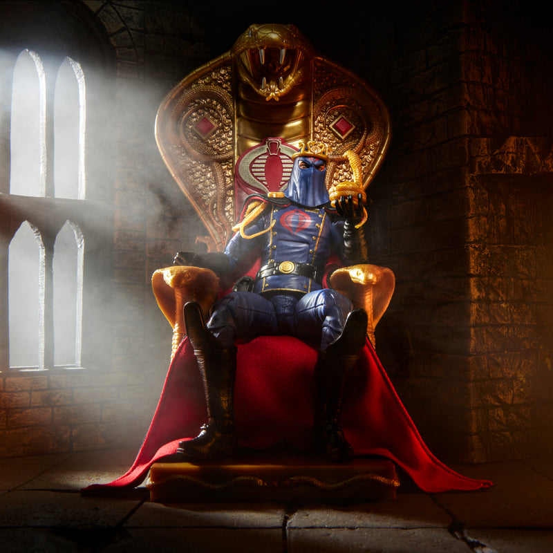 Load image into Gallery viewer, G.I. Joe Classified Series - Cobra Commander (Dress Uniform &amp; Throne) #221
