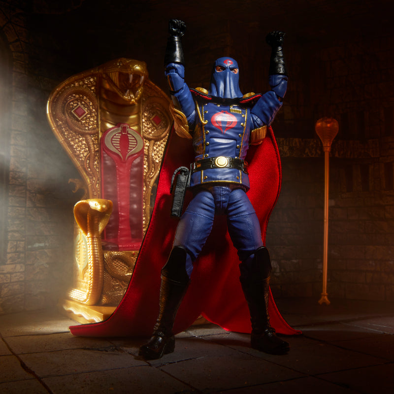 Load image into Gallery viewer, G.I. Joe Classified Series - Cobra Commander (Dress Uniform &amp; Throne) #221
