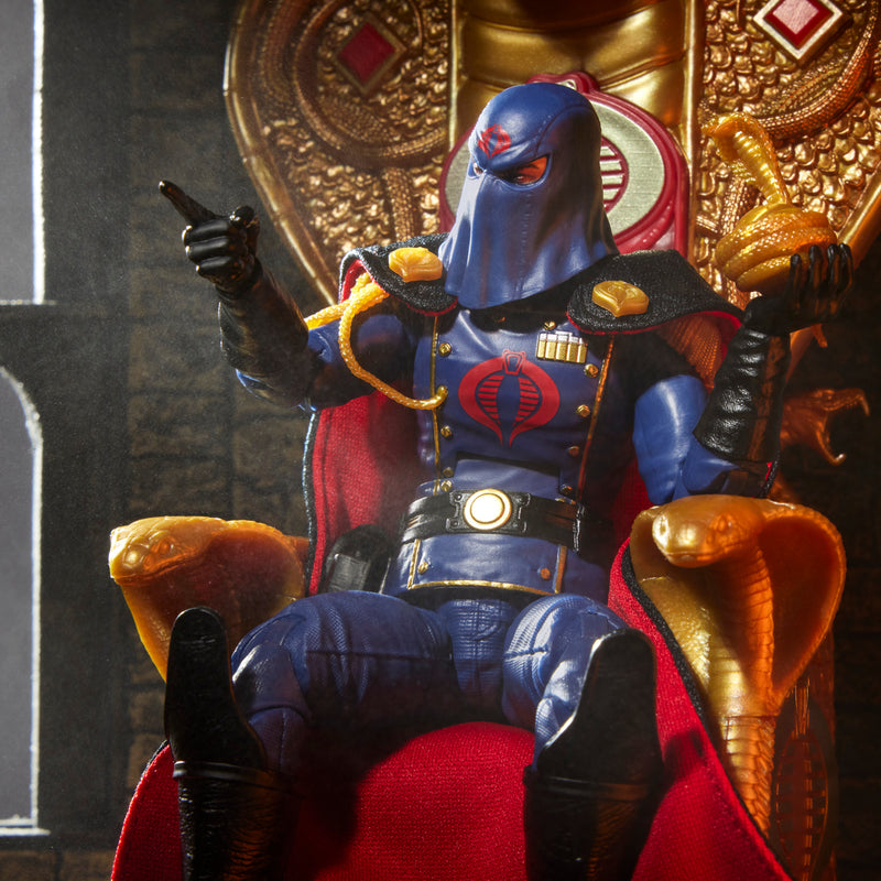 Load image into Gallery viewer, G.I. Joe Classified Series - Cobra Commander (Dress Uniform &amp; Throne) #221
