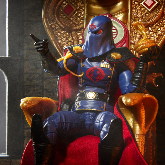 G.I. Joe Classified Series - Cobra Commander (Dress Uniform & Throne)