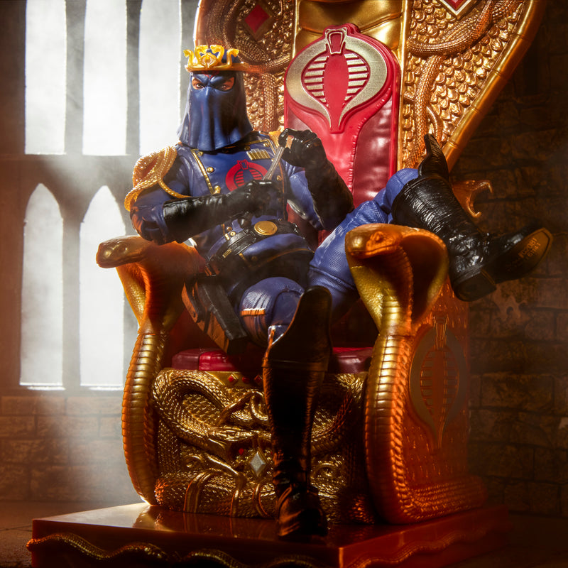 Load image into Gallery viewer, G.I. Joe Classified Series - Cobra Commander (Dress Uniform &amp; Throne) #221
