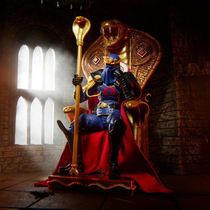 Load image into Gallery viewer, G.I. Joe Classified Series - Cobra Commander (Dress Uniform &amp; Throne) #221
