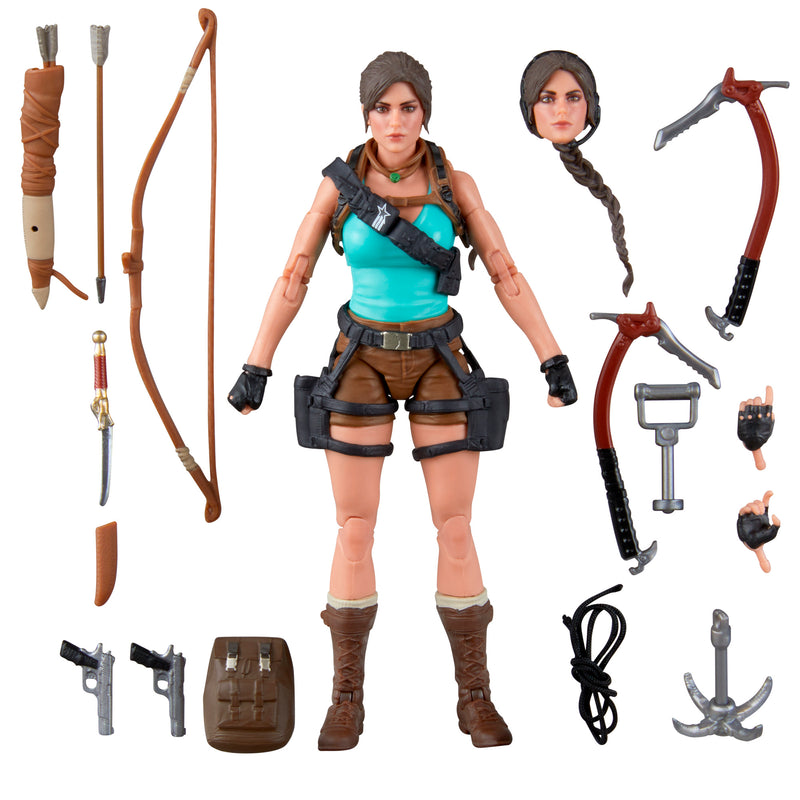 Load image into Gallery viewer, G.I. Joe Classified Series - Retro Cardback Lara Croft (Tomb Raider)
