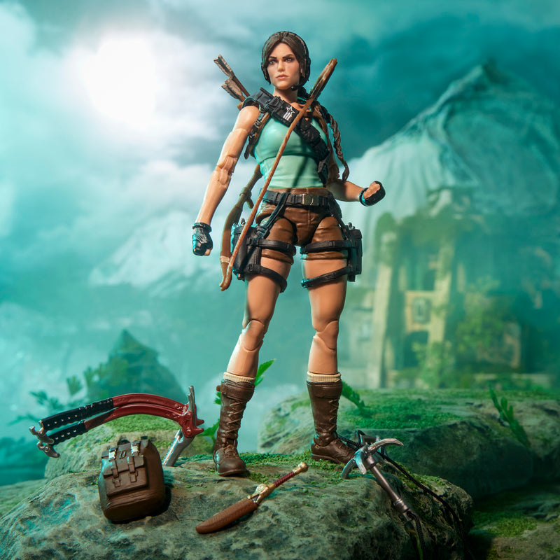 Load image into Gallery viewer, G.I. Joe Classified Series - Retro Cardback Lara Croft (Tomb Raider)
