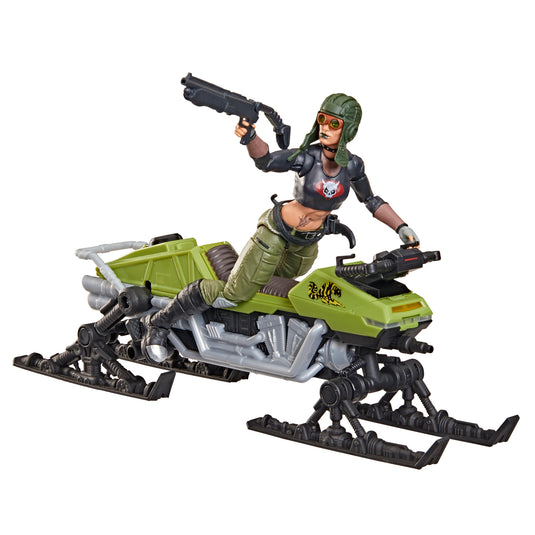 G.I. Joe Classified Series - Zanya and Dreadnok Chameleon (Swamp Skier) Vehicle #194