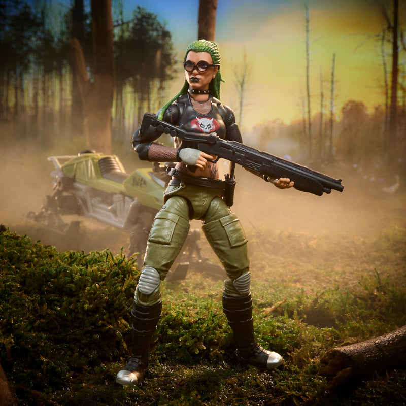 Load image into Gallery viewer, G.I. Joe Classified Series - Zanya and Dreadnok Chameleon (Swamp Skier) Vehicle #194
