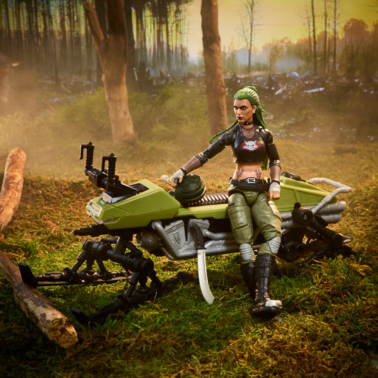 G.I. Joe Classified Series - Zanya and Dreadnok Chameleon (Swamp Skier) Vehicle