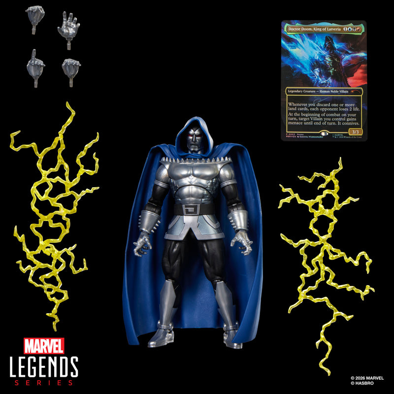 Load image into Gallery viewer, Marvel Legends - Magic: The Gathering: Super Heroes - Doctor Doom 2099
