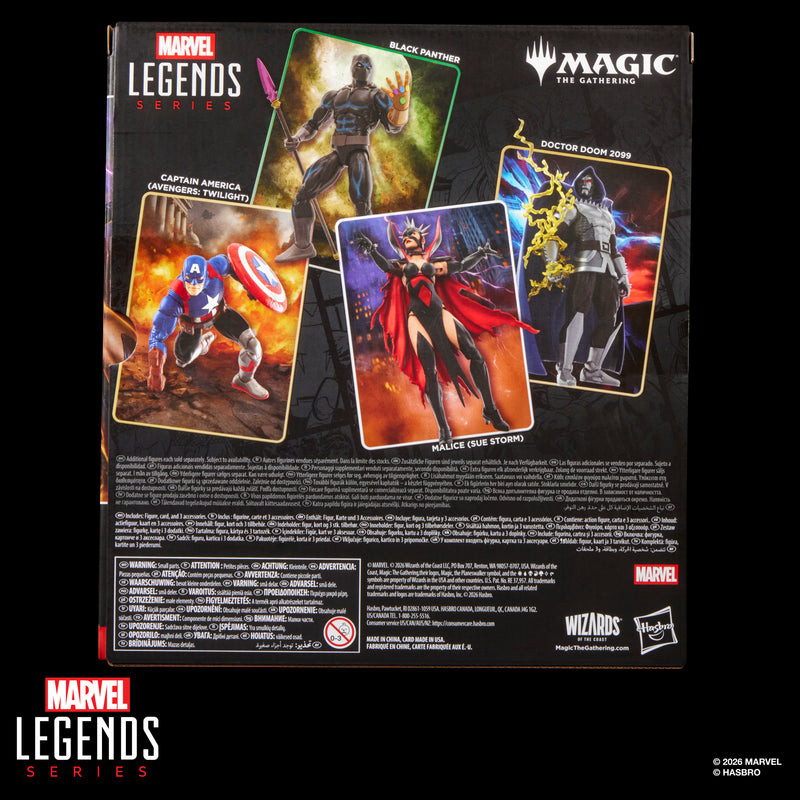 Load image into Gallery viewer, Marvel Legends - Magic: The Gathering: Super Heroes - Malice (Sue Storm)

