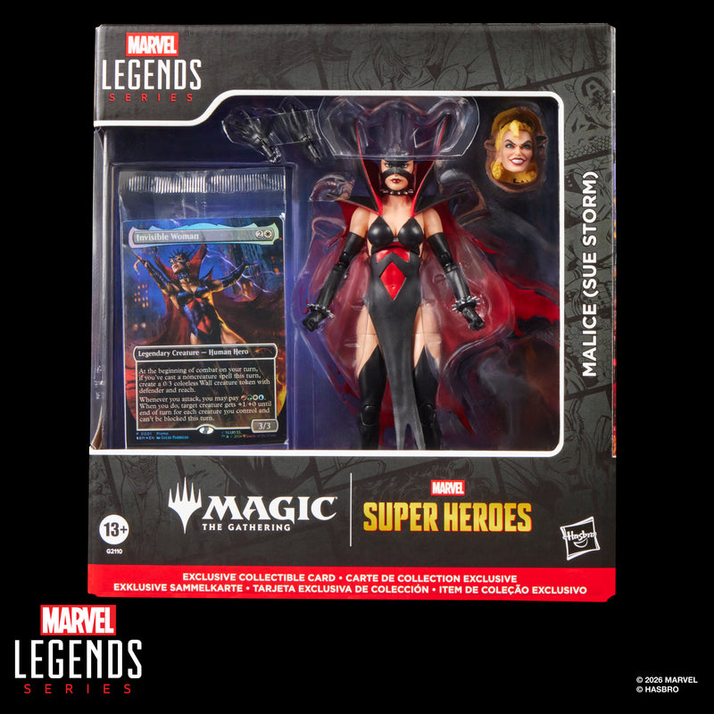 Load image into Gallery viewer, Marvel Legends - Magic: The Gathering: Super Heroes - Malice (Sue Storm)
