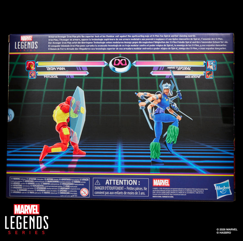 Load image into Gallery viewer, Marvel Legends - Gamerverse Iron Man vs Marvel's Spiral
