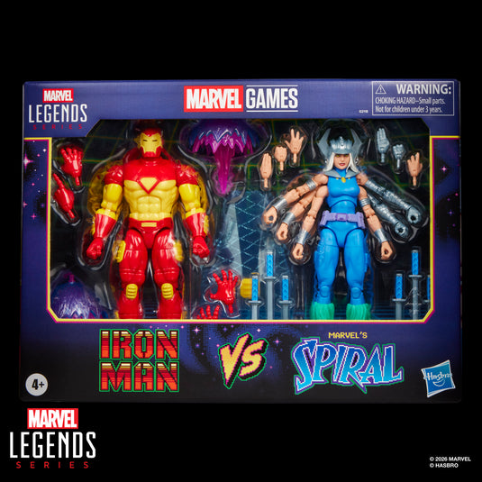Marvel Legends - Gamerverse Iron Man vs Marvel's Spiral