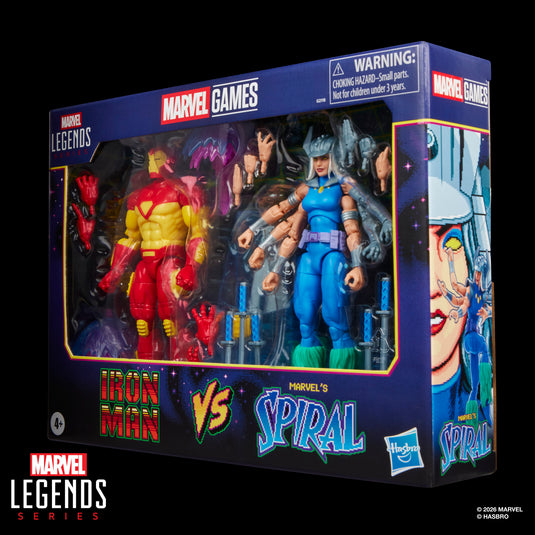 Marvel Legends - Gamerverse Iron Man vs Marvel's Spiral