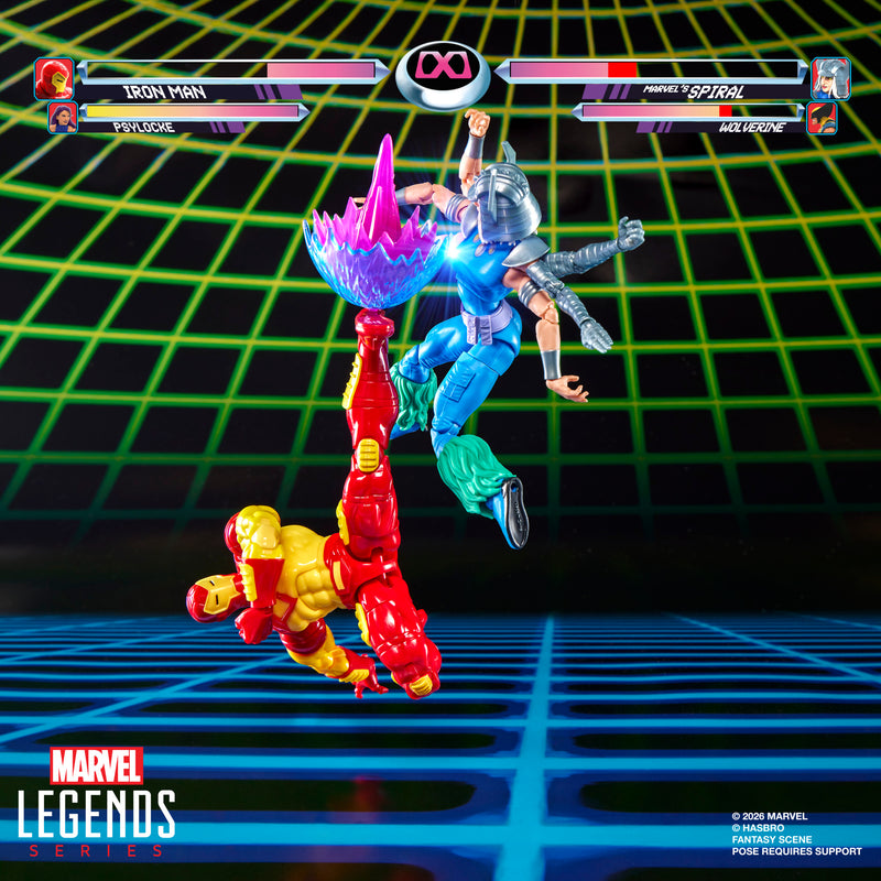 Load image into Gallery viewer, Marvel Legends - Gamerverse Iron Man vs Marvel's Spiral
