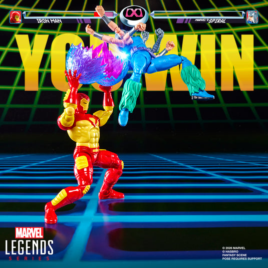 Marvel Legends - Gamerverse Iron Man vs Marvel's Spiral