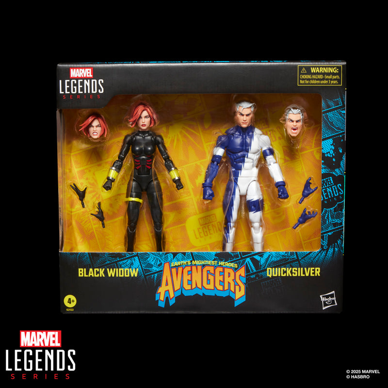 Load image into Gallery viewer, Marvel Legends - Black Widow &amp; Quicksilver
