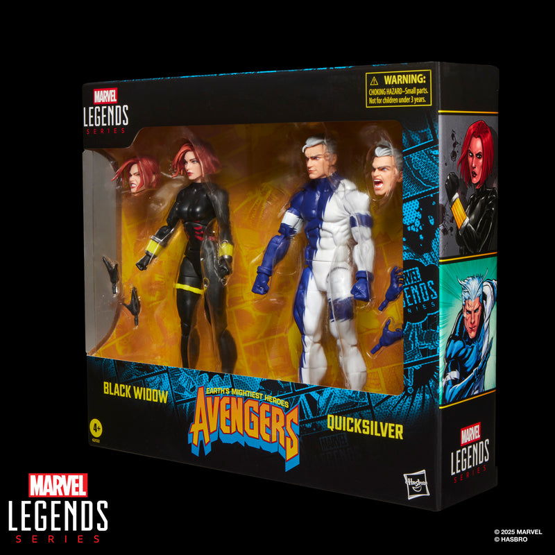 Load image into Gallery viewer, Marvel Legends - Black Widow &amp; Quicksilver
