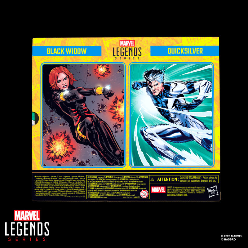 Load image into Gallery viewer, Marvel Legends - Black Widow &amp; Quicksilver
