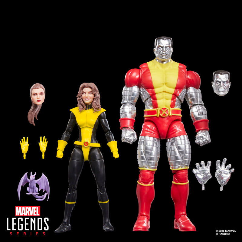 Load image into Gallery viewer, Marvel Legends - Kitty Pryde &amp; Marvel's Colossus
