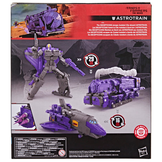 Transformers Studio Series - Transformers The Movie Leader Class Astrotrain