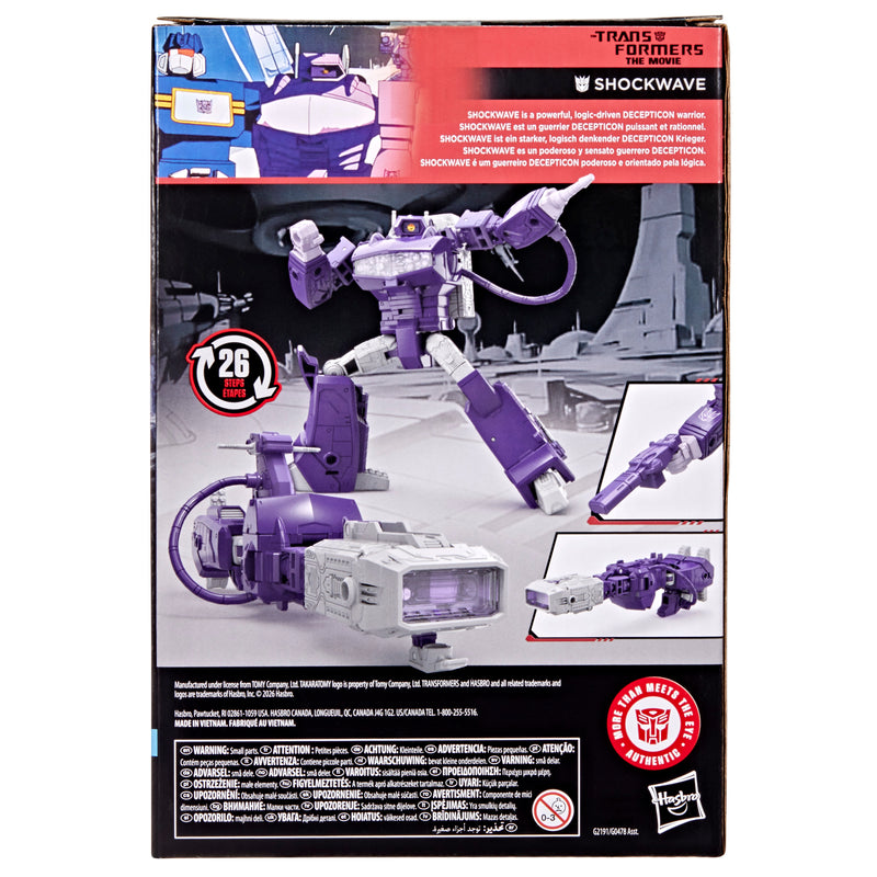 Load image into Gallery viewer, Transformers Studio Series - Transformers The Movie Voyager Class Shockwave

