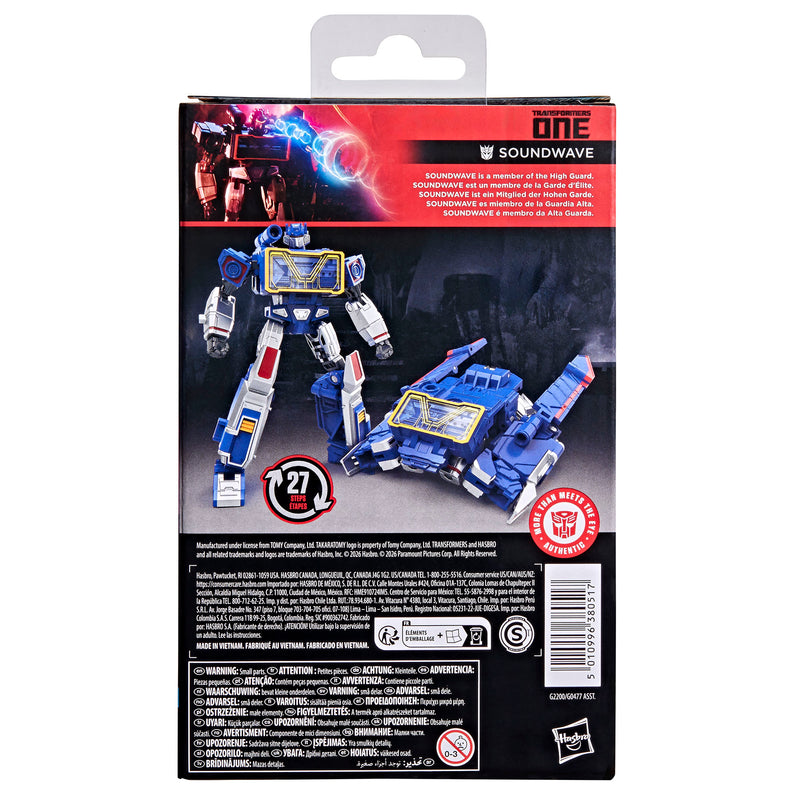 Load image into Gallery viewer, Transformers Studio Series - Transformers ONE Deluxe Class Soundwave
