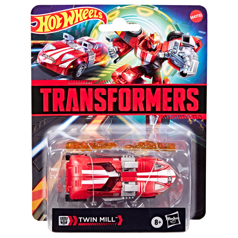 Load image into Gallery viewer, Transformers Collaborative - Hot Wheels x Transformers Twin Mill 2 (Red)
