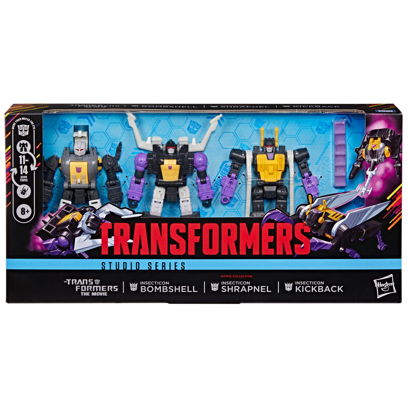 Load image into Gallery viewer, Transformers Studio Series - MTMTE Collection Insecticon 3-Pack
