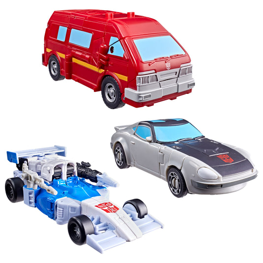 Transformers Age of the Primes - Generations Selects Autobot Mirage, Ironhide, and Bluestreak 3 Pack