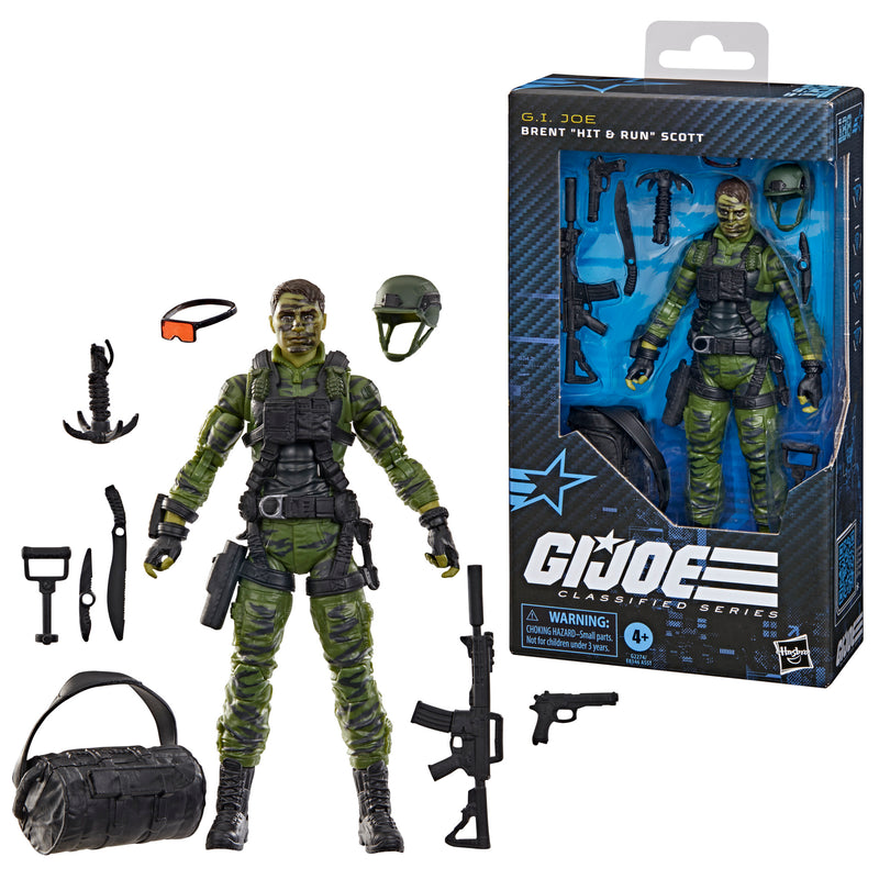 Load image into Gallery viewer, G.I. Joe Classified Series - Brent (Hit &amp; Run) Scott #188
