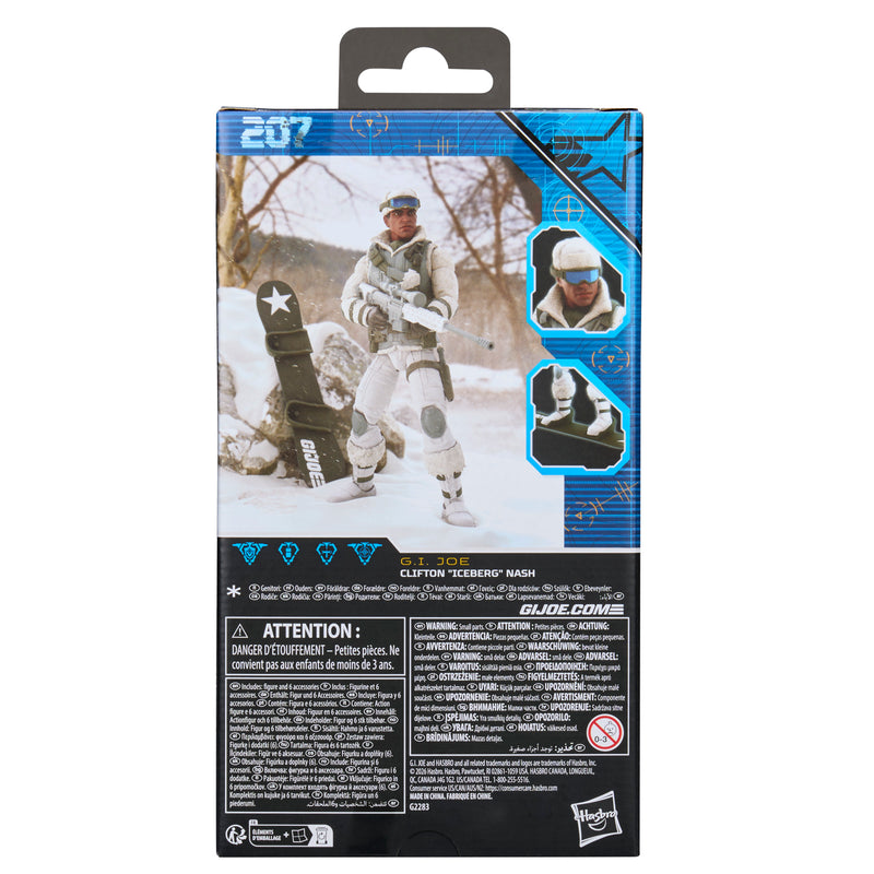 Load image into Gallery viewer, G.I. Joe Classified Series - Clifton (Iceberg) Nash #207
